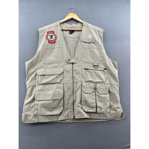 5.11 Tactical Vest Mens 2XL NRA Vietnam Veteran Patches Utility Police Outdoor - Picture 1 of 16